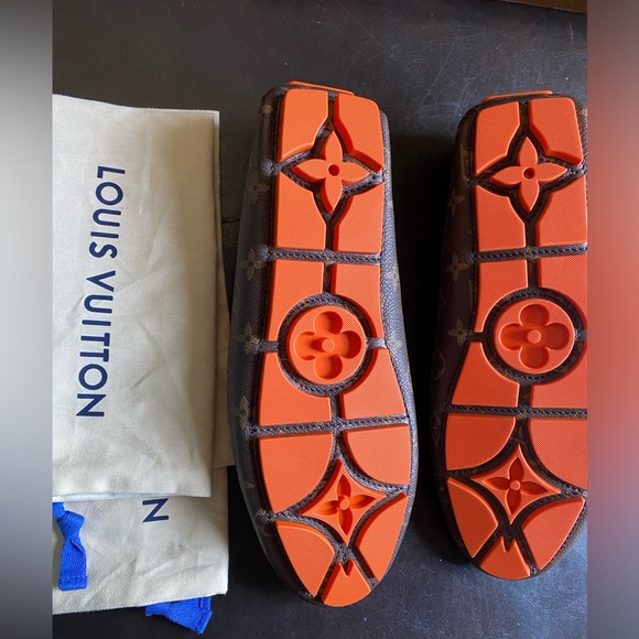 100% AUTHENTIC NEW  Louis Vuitton Driver Moccasin - Picture 9 of 10